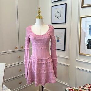 Love Shack Fancy - Lavender dress - color Rose Clay